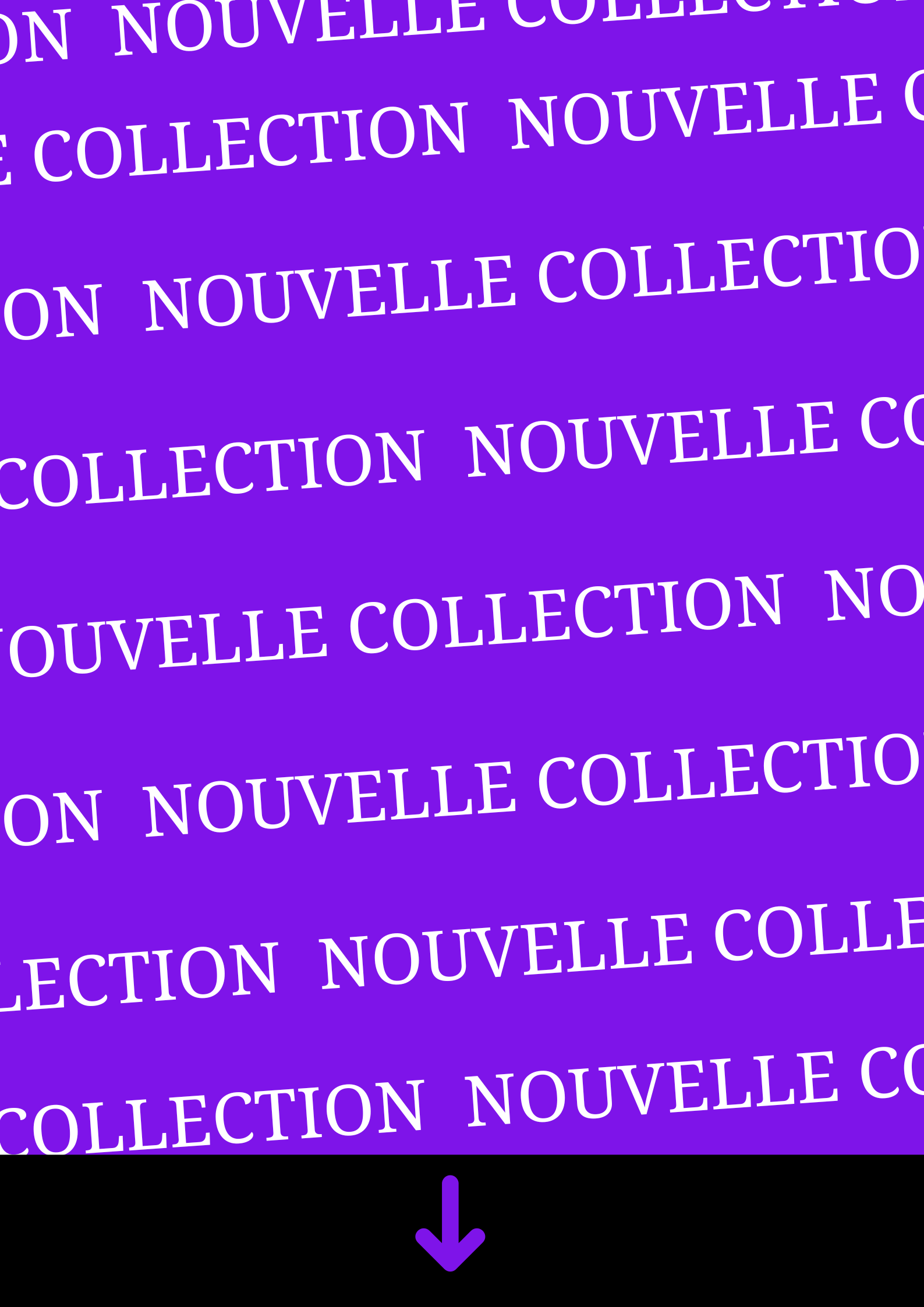nouvelle collection de vétements